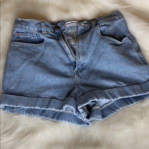 American Apparel Denim Shorts Size 28